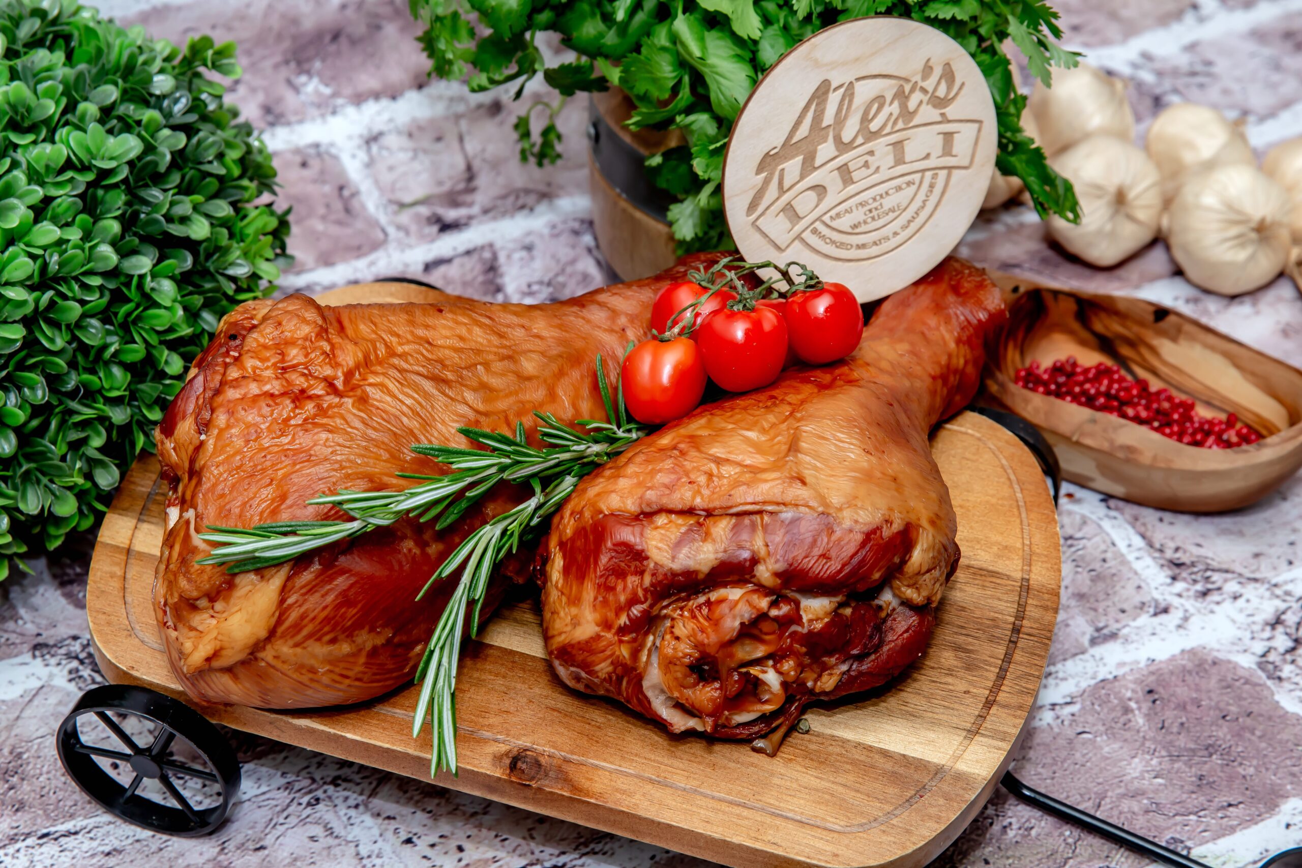 10002 10002c Smoked Turkey DrumsTom Wedzone Drumstiki z indyka